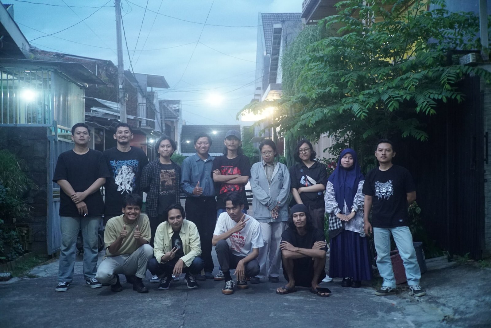 Foto bersama saat seleksi tahap 2 Animator Wanted Batch 1